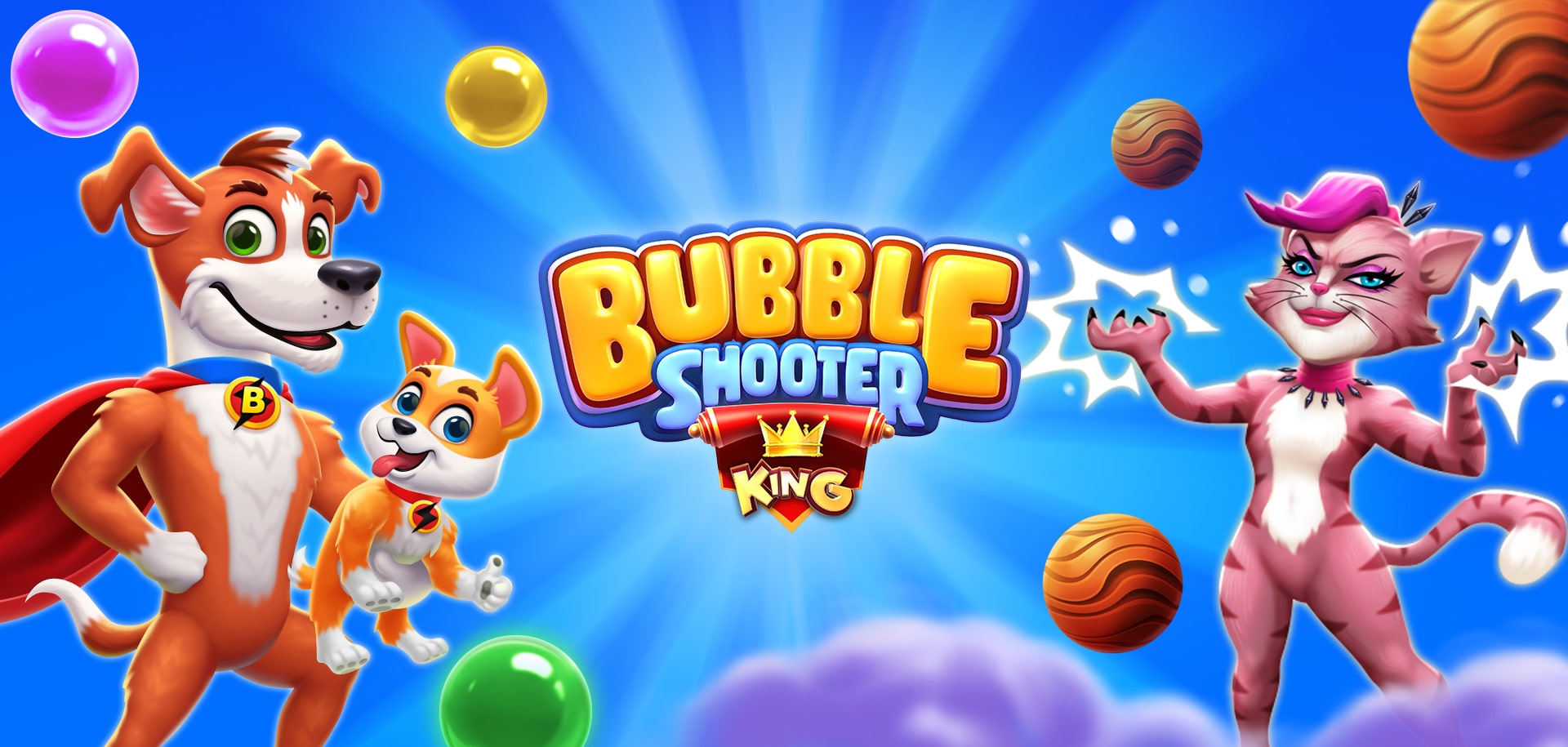 Bubble Shooter King game artwork