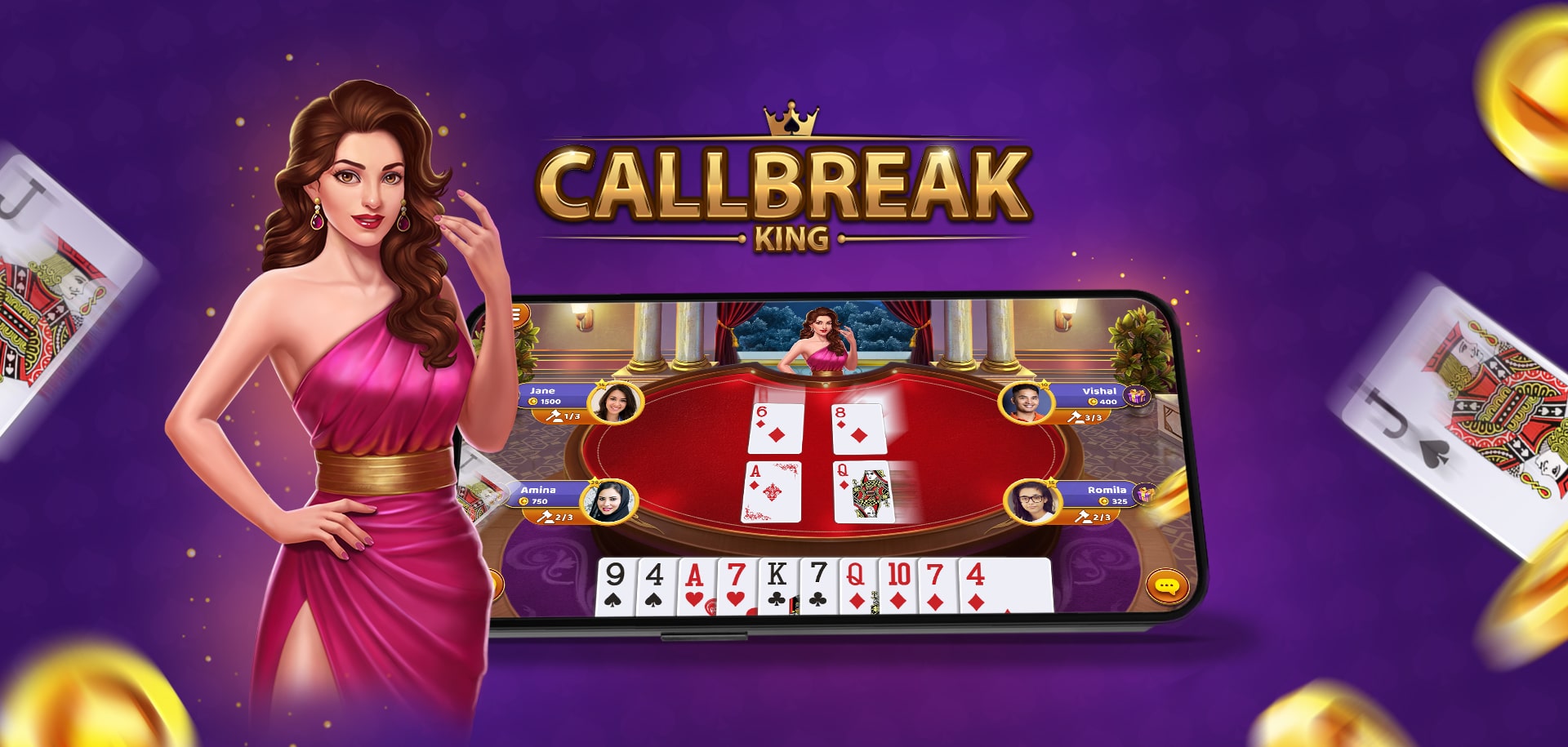 CallBreak King game artwork